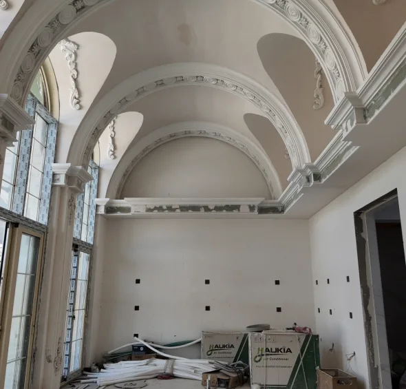 plaster work